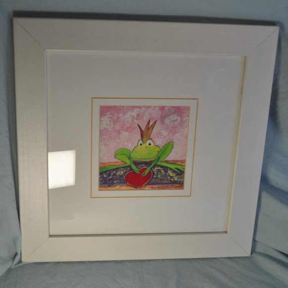 framed FROG Museum Art giclee Print Titled NAT Coeur a prendre (w1169)